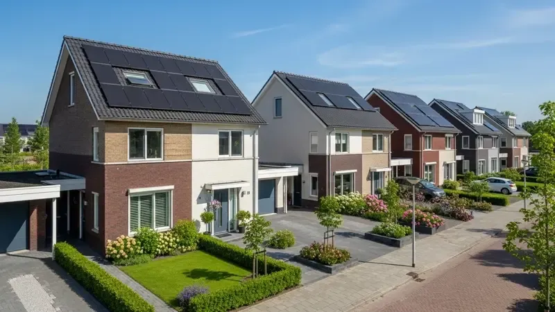 Moderne Nederlandse huurwoningen